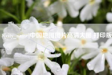 东营中国地图图片高清大图 打印版