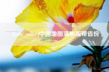 东营中国地图清晰版带省份