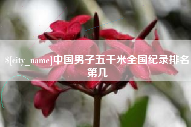 东营中国男子五千米全国纪录排名第几