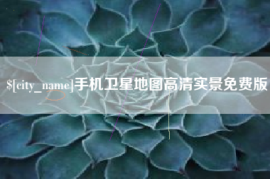 东营手机卫星地图高清实景免费版