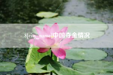 东营中国夺金情况