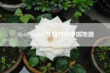 东营九宫对应中国地图