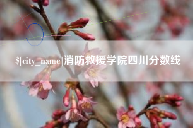 东营消防救援学院四川分数线