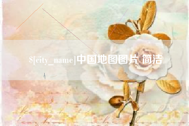 东营中国地图图片 简洁