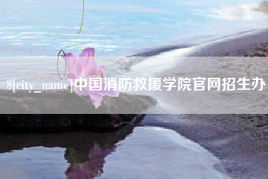 东营中国消防救援学院官网招生办
