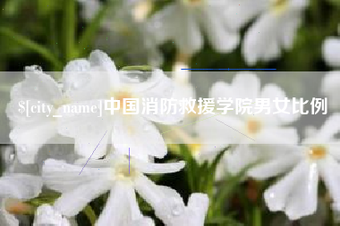 东营中国消防救援学院男女比例