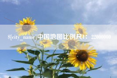 东营中国地图比例尺1：22000000
