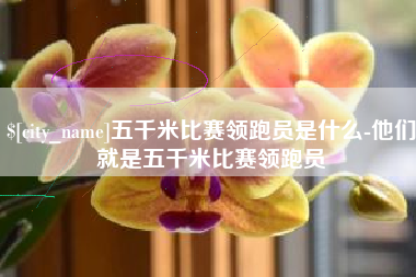 东营五千米比赛领跑员是什么-他们就是五千米比赛领跑员