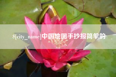 东营中国地图手抄报简单的