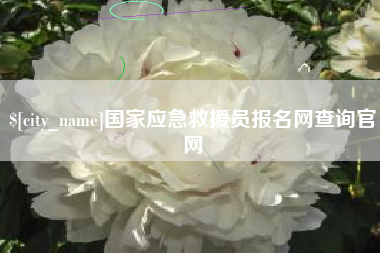 东营国家应急救援员报名网查询官网