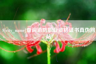 东营查询消防职业资格证书真伪网站
